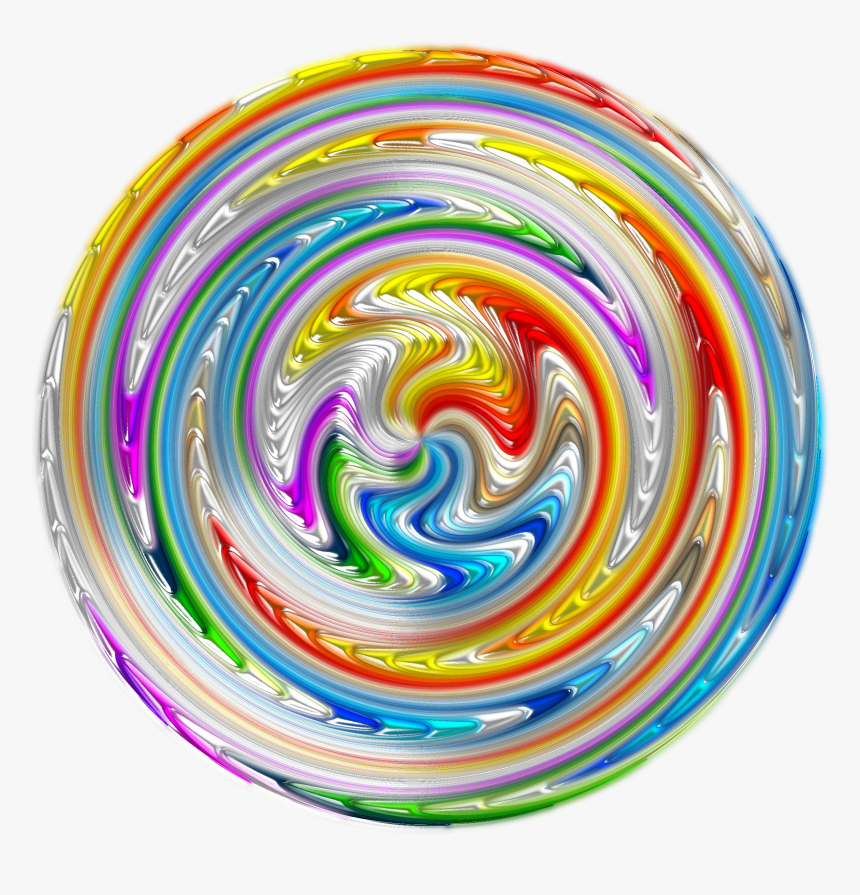 Colorful Paint Swirls Variation 2 Clip Arts - Paint Swirls Clip Art, HD Png Download