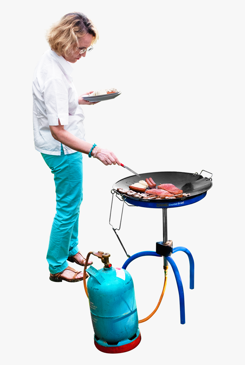 Cut Out People Barbecue, HD Png Download