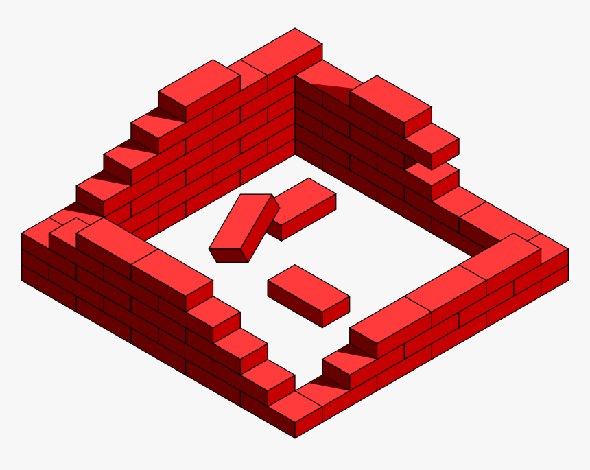 Brick Wall Clipart - Clipart Wall Brick, HD Png Download