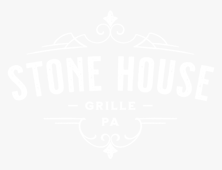 Stone House Grill Logo White 2 - Emblem, HD Png Download