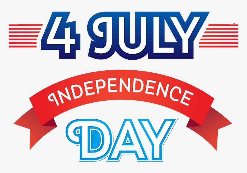 4th Of July Png Banner Vector - 4 Of July Png, Transparent Png