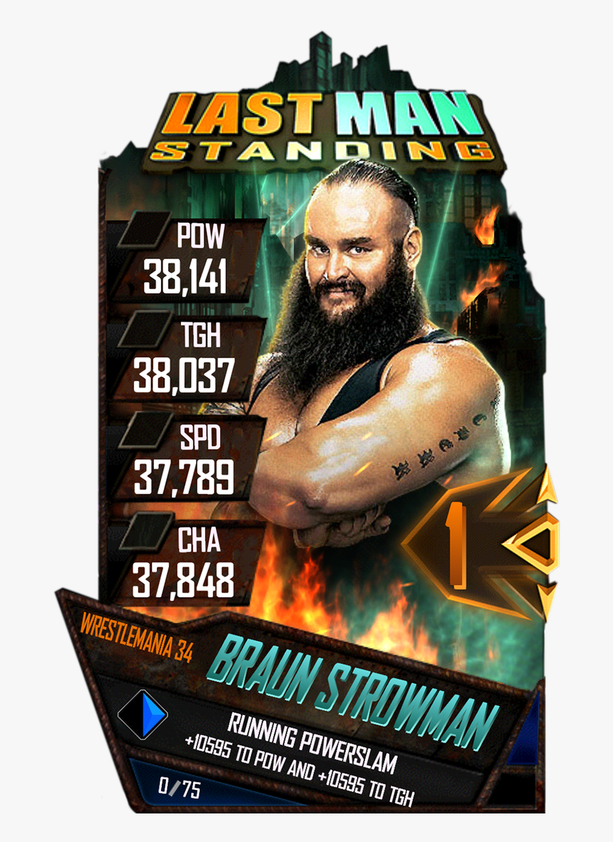 Wwe Supercard Last Man Standing, HD Png Download