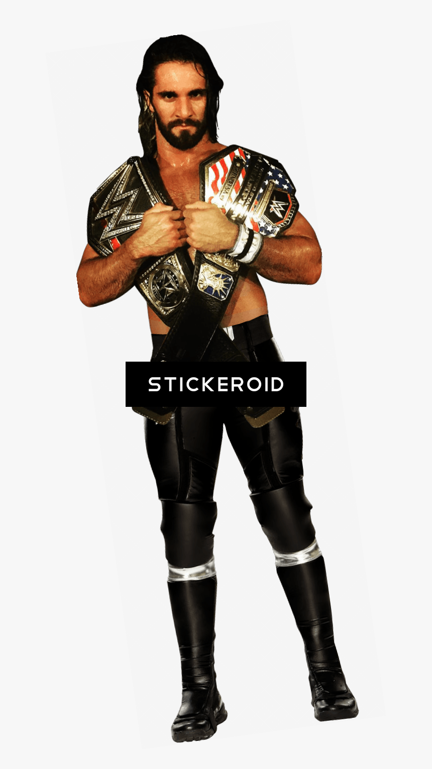 Seth Rollins Belt Around Neck - Seth Rollins, HD Png Download