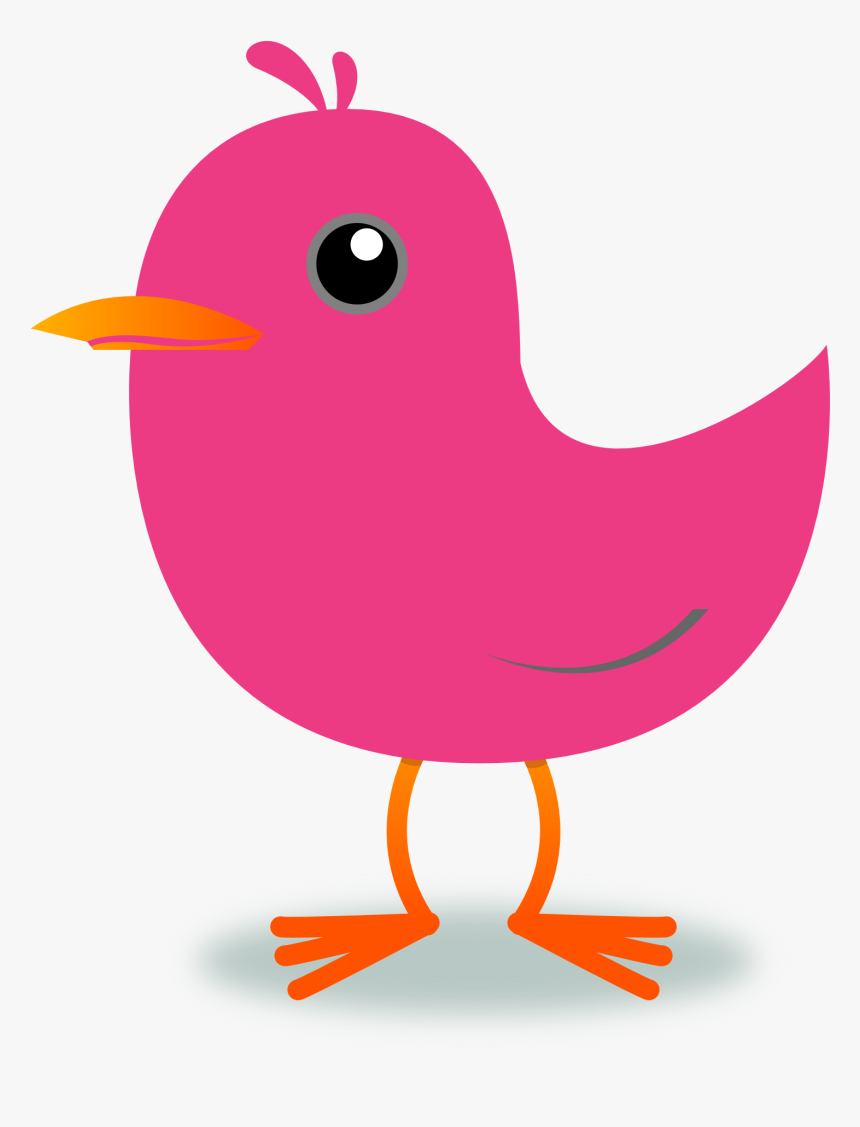 Twitter Clip Art - Bird Cartoon Gif Png, Transparent Png