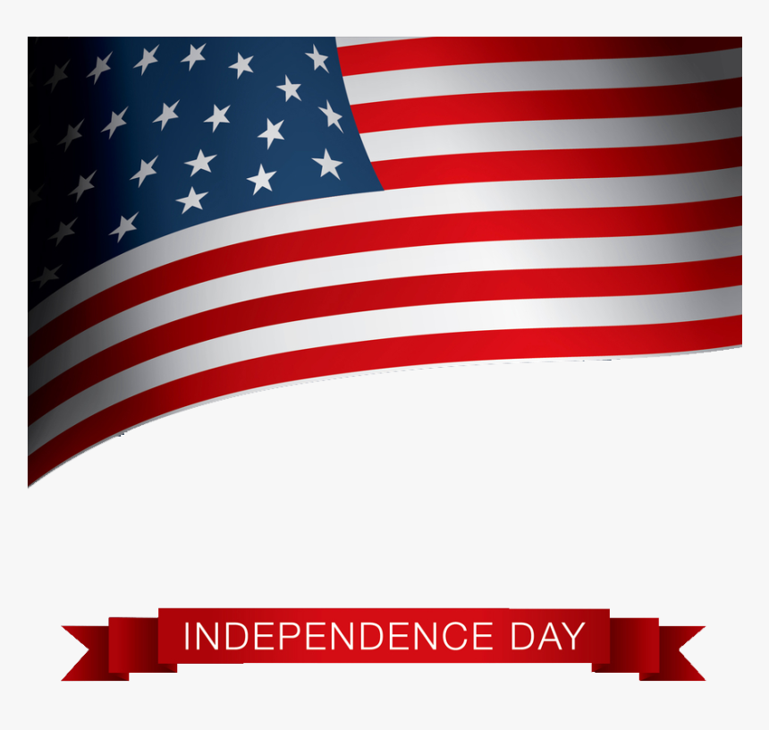 4th July Flag Png Image - 4th Of July Independence Day Png, Transparent Png