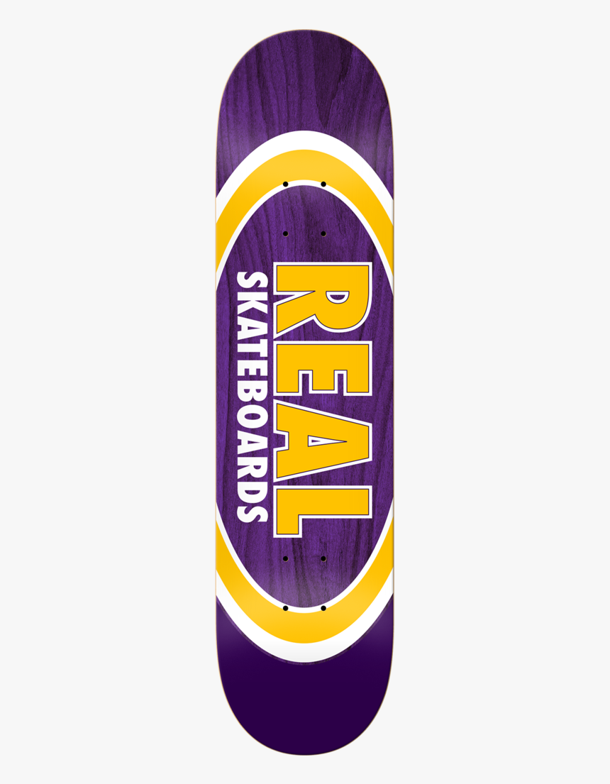 Real Dual Oval Deck - Skateboard Deck, HD Png Download
