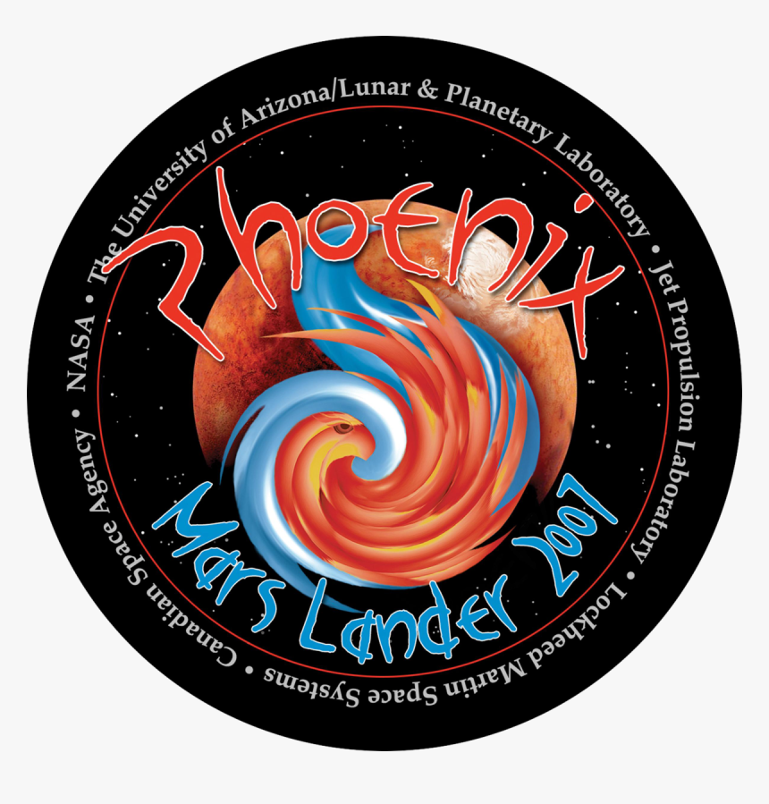 Phoenix Mission Logo - Phoenix Mars Lander Logo, HD Png Download