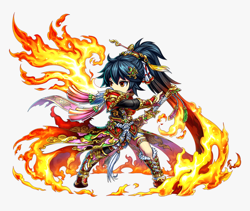 Thumb Image - Brave Frontier Blazing Phoenix Feng, HD Png Download