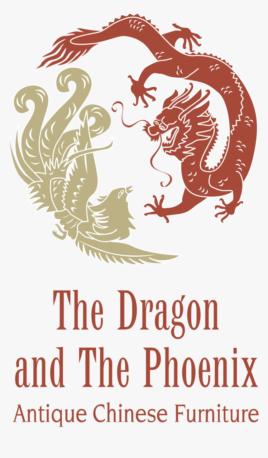Dragon And Phoenix Logo, HD Png Download