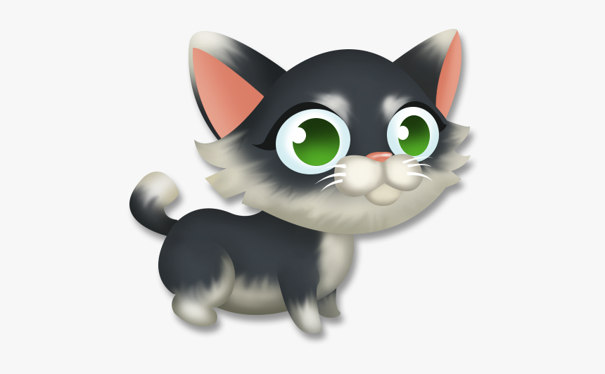 Kittens Clipart Whisker On Kitten - Kitten, HD Png Download