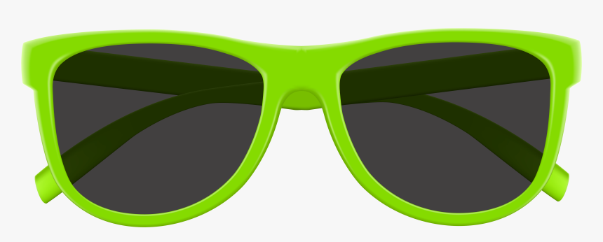 Free Clip Art Green Sunglasses, HD Png Download