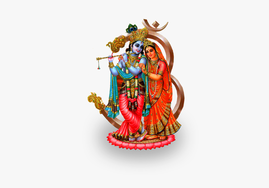 Shree Krishna And Radha, HD Png Download