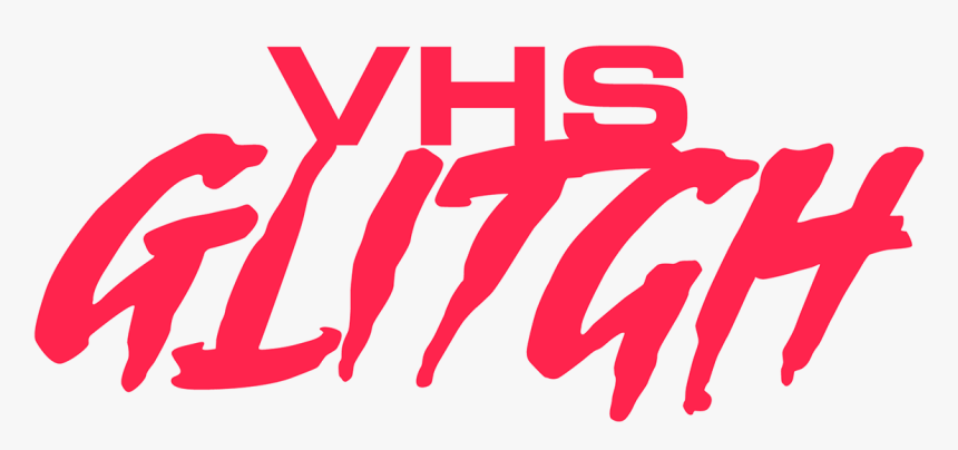 Vhs Glitch Logo, HD Png Download