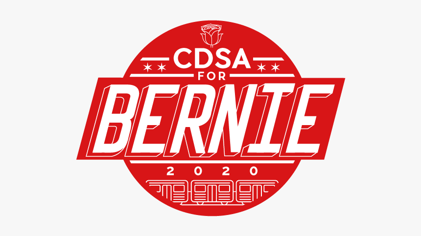 Chicago Dsa For Bernie Logo - Circle, HD Png Download