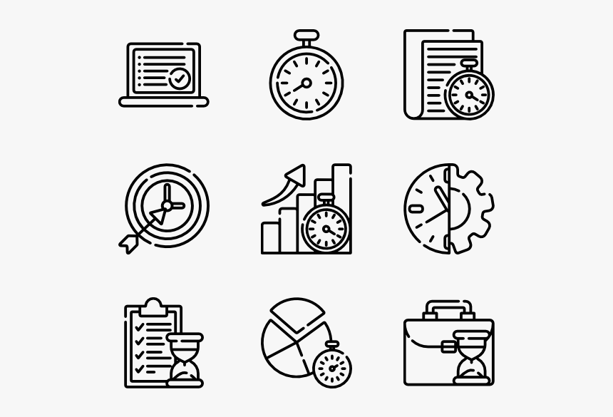 Time Management - Architecture Vector Icon, HD Png Download