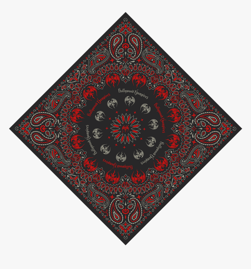 Bloody Bandana 
 Title Bloody Bandana - Bloody Bandana Hollywood Vampires, HD Png Download