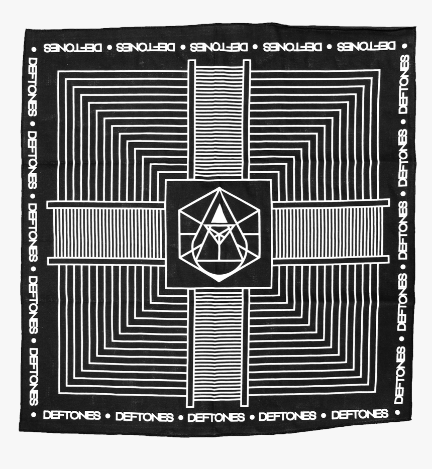 Prism Black Bandana - Deftones, HD Png Download