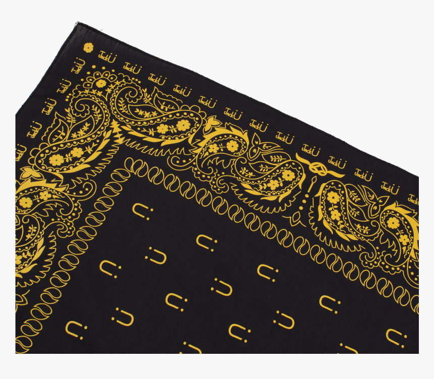 Jack Ü - Bandana Gold Png, Transparent Png