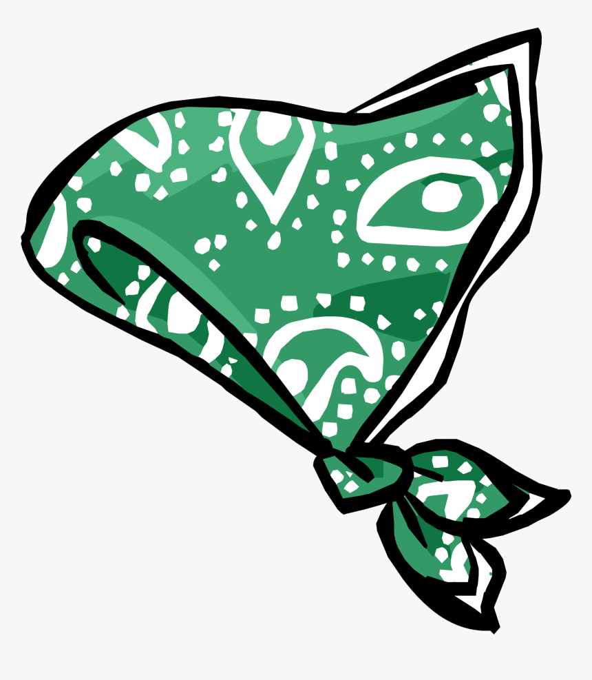 Club Penguin Rewritten Wiki - Transparent Background Bandana Clip Art, HD Png Download