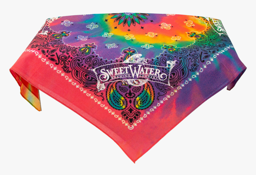 Tie Dye Bandana - Coffee Table, HD Png Download