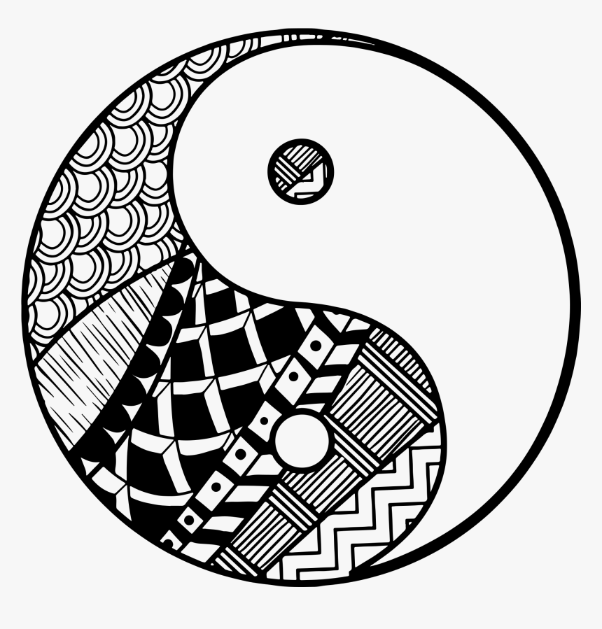 Yin Yang Png 2000, Transparent Png