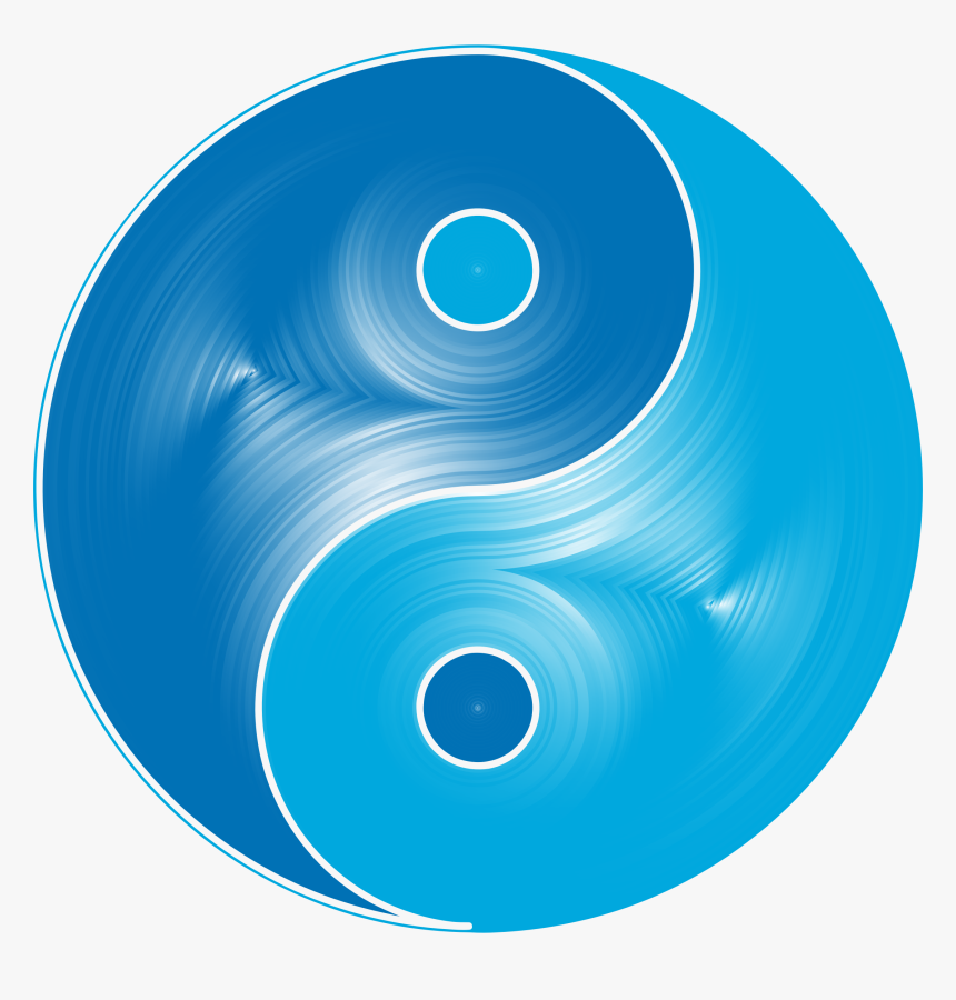Transparent Philosopher Clipart - Yin Yang Water Png, Png Download