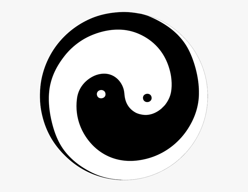 Yin, Yang Theory, Universal Messages, Tcm - First Yin Yang Symbol, HD Png Download