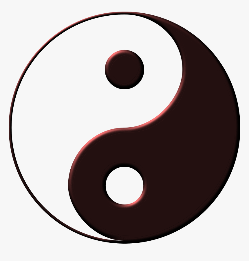 Meditation Clipart Ying Yang - Yin Yang Without Background, HD Png Download