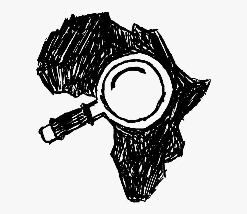 Africa Magnifying Glass, HD Png Download