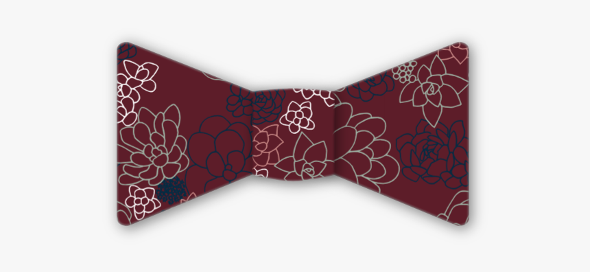 Succulent Cactus Garden Bow Tie - Paisley, HD Png Download