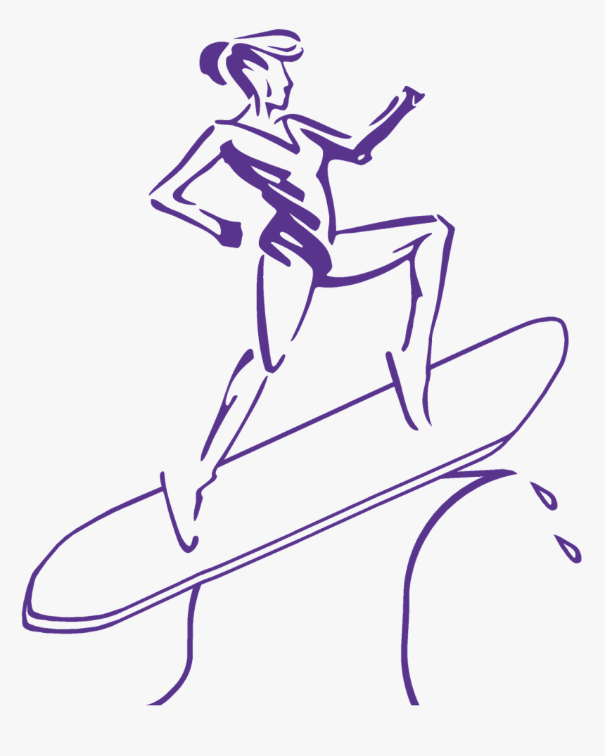 Surfing, HD Png Download