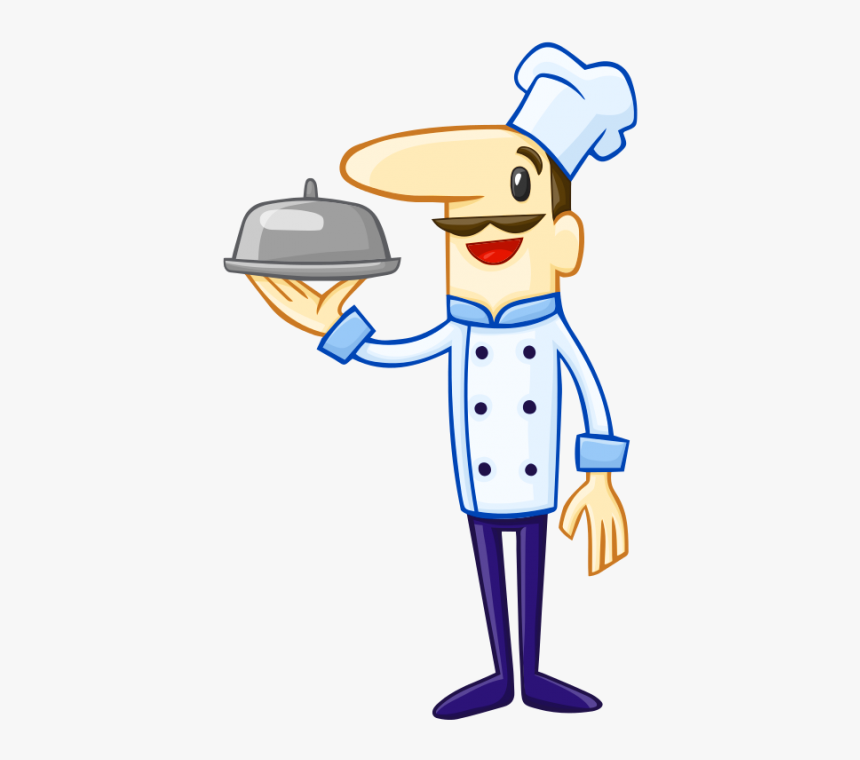 Chef Vector Png Transparent Image - Transparent Chef Clip Art, Png Download