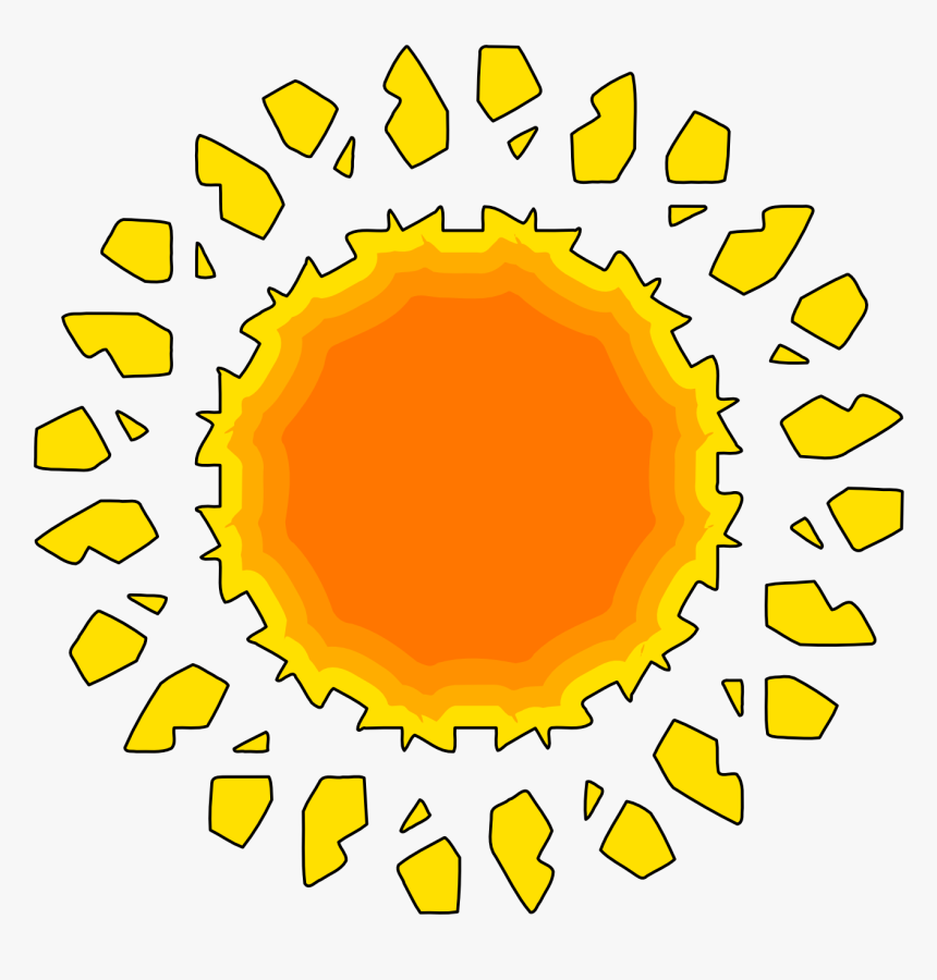 Sunshine Sun Public Domain Sun Images And Clipart - Clock Tools, HD Png Download