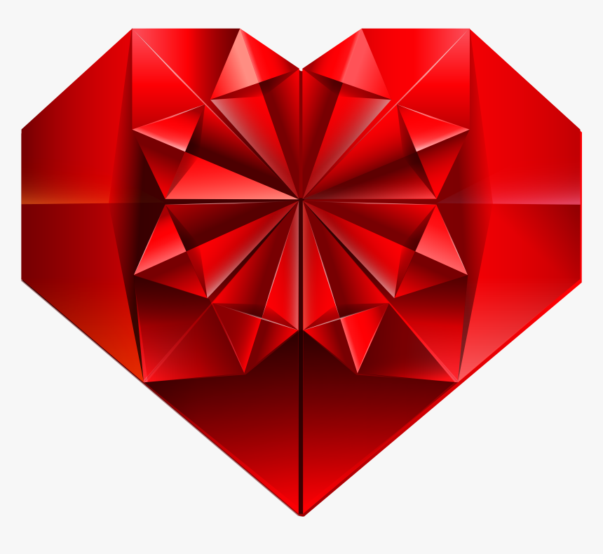 Heart Crystal Clip Art, HD Png Download
