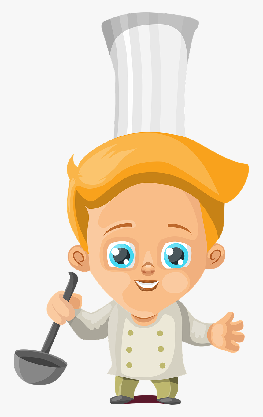 Boy Cooking Clipart, HD Png Download