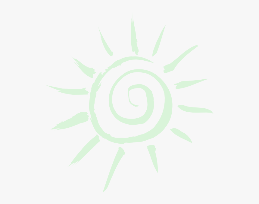 Sun Sunshine Green Clipart - Clip Art, HD Png Download