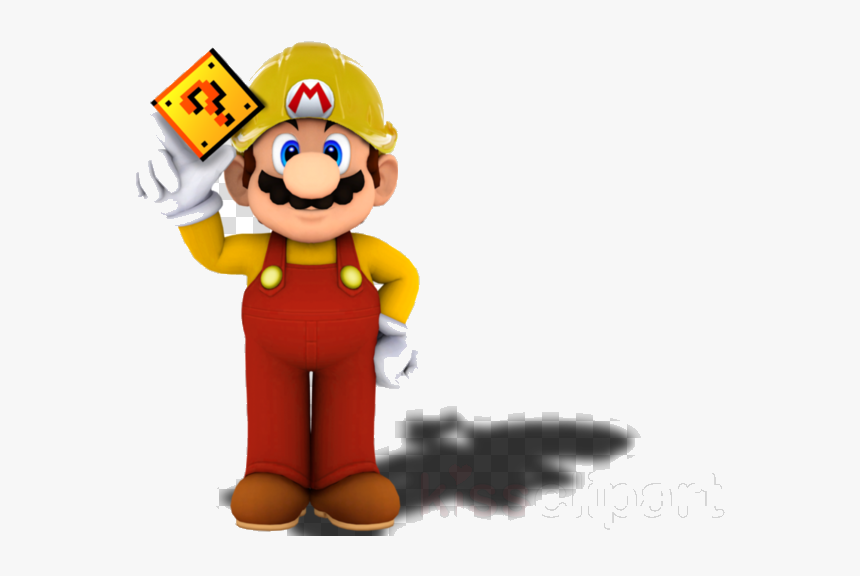 Mario Super Clipart Sunshine Bros Maker Transparent - Mario De Mario Maker, HD Png Download