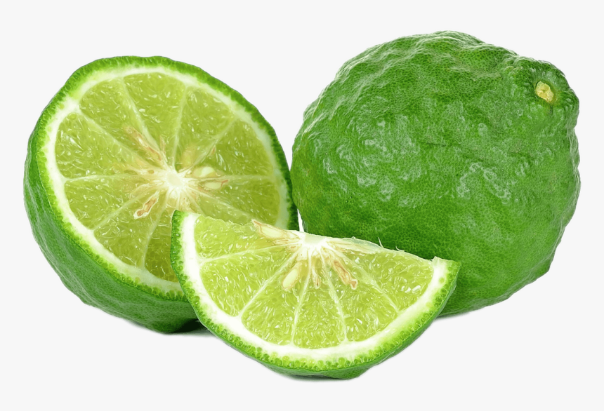 Sliced Kaffir Lime - Kaffir Lime Free Png, Transparent Png