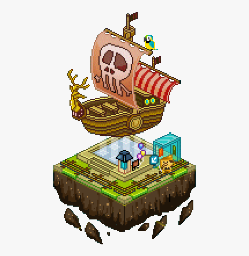 Pirate Ship - Inn 8 Pixel Png, Transparent Png