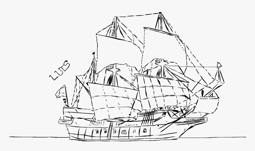 Laevuke - Full Rigged Pinnace, HD Png Download