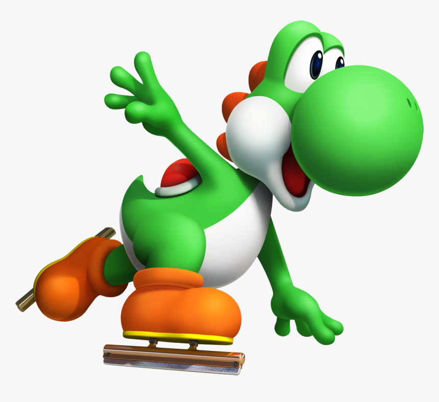 Download Yoshi Transparent Png - Mario And Sonic At The Olympic Games Yoshi Voice, Png Download