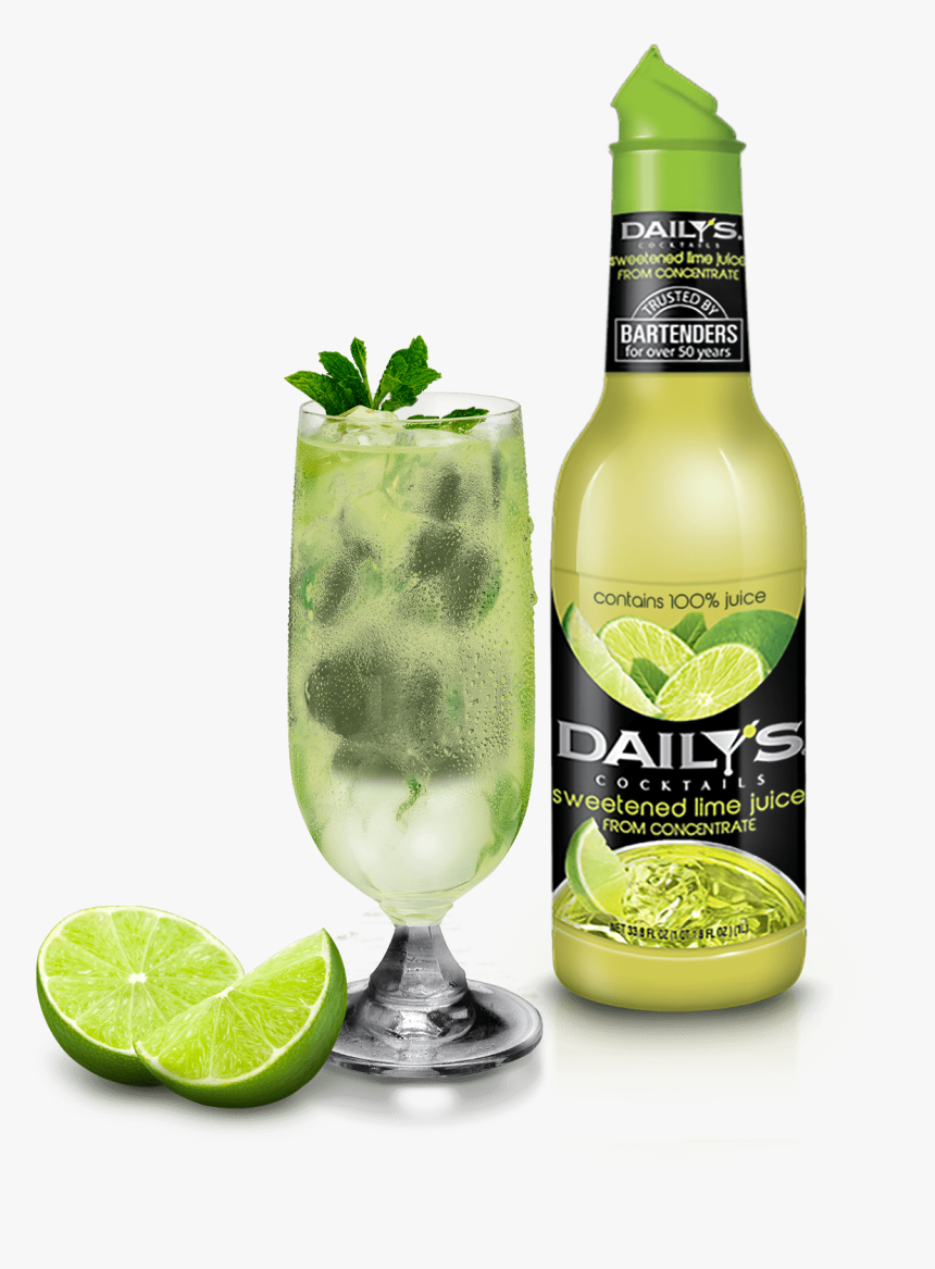 Sweetened Lime Juice - Daily's Margarita Mix, HD Png Download