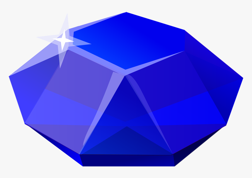 Sapphire Png Images Free - Cartoon Sapphire Png, Transparent Png