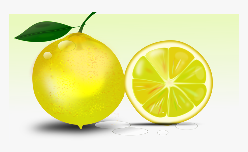 Superfood,lemon Lime,persian Lime - Limon Dibujo A Color, HD Png Download