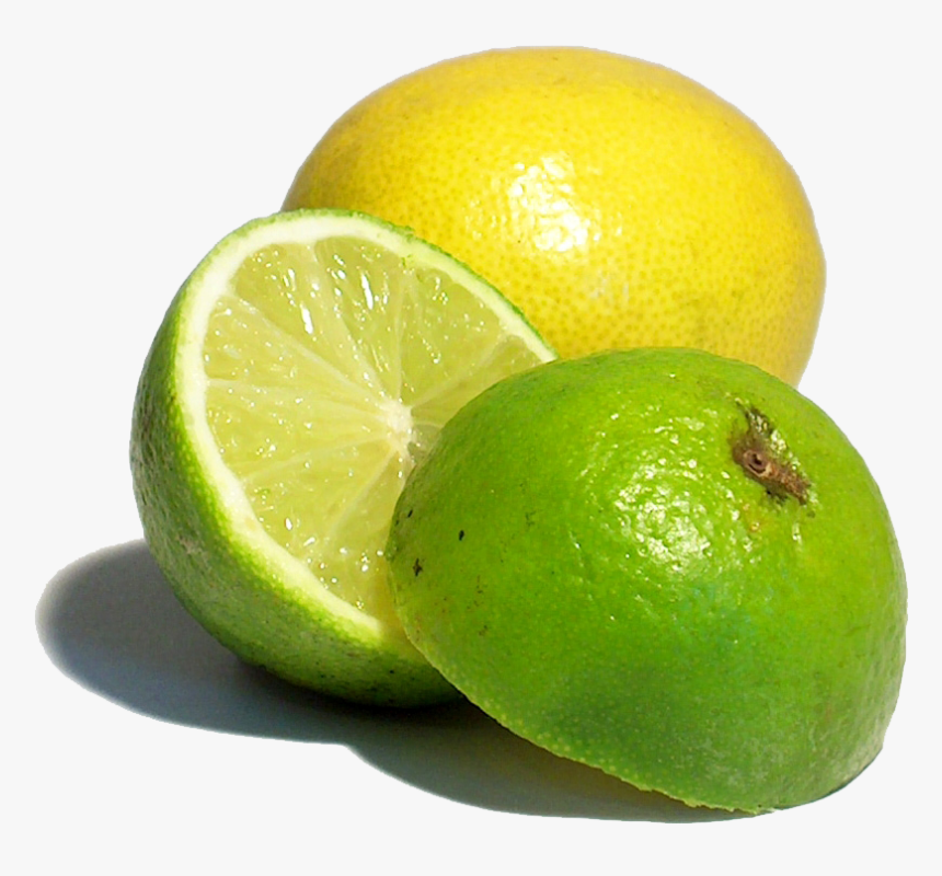 Transparent Lemon Juice Clipart - Green And Yellow Lemons, HD Png Download
