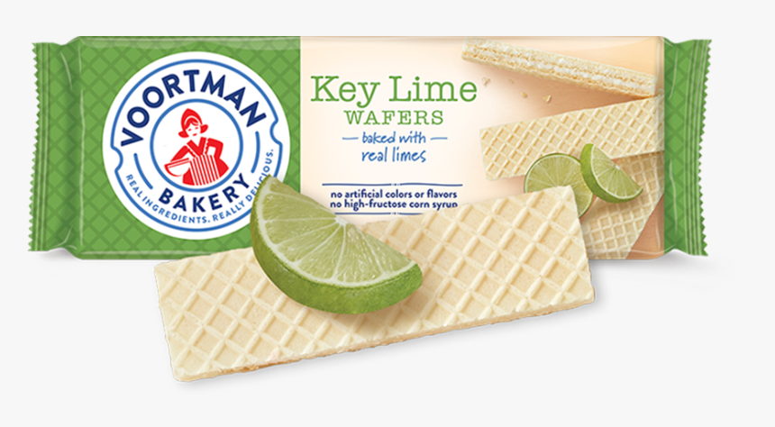 Key Lime Wafers - Voortman Key Lime Wafers, HD Png Download