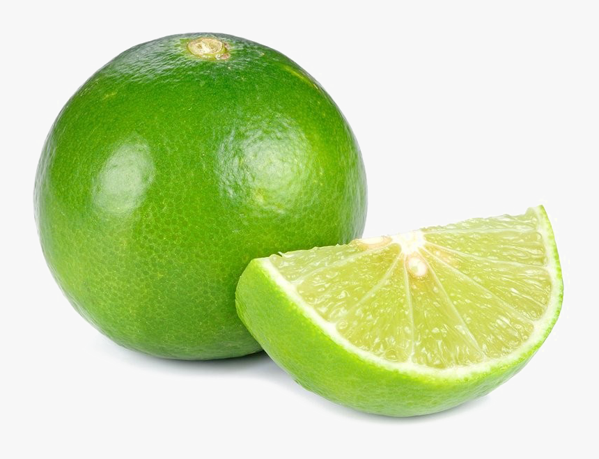 Sliced Lime Download Transparent Png Image - Fruits Lemon, Png Download