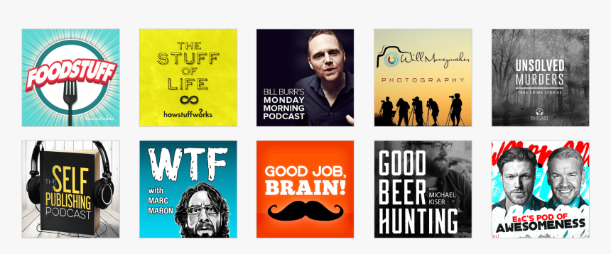 Cool Cover Art For Podcasts, HD Png Download