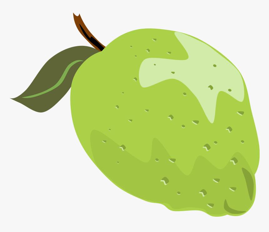 Lime Variations Clip Arts - Transparent Guava Cartoon Png, Png Download