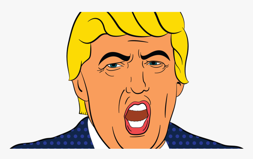 Hat Png Transparent Images - Cartoon Clipart Donald Trump, Png Download